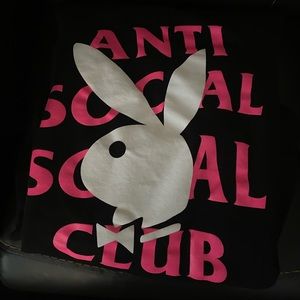 SM Playboy Anti Social Social Club Hoodie